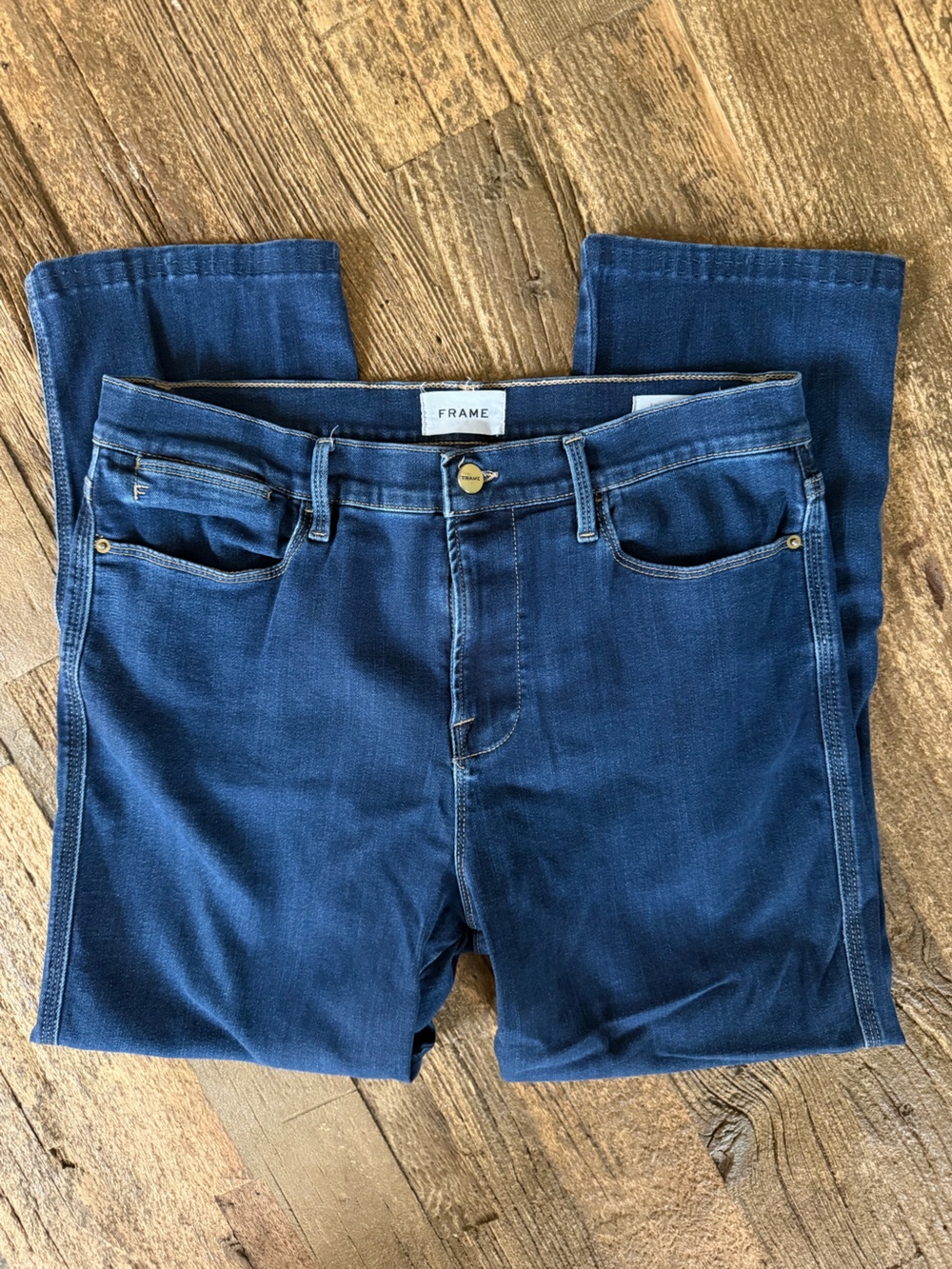 Frame Le High Straight Jeans Size 32